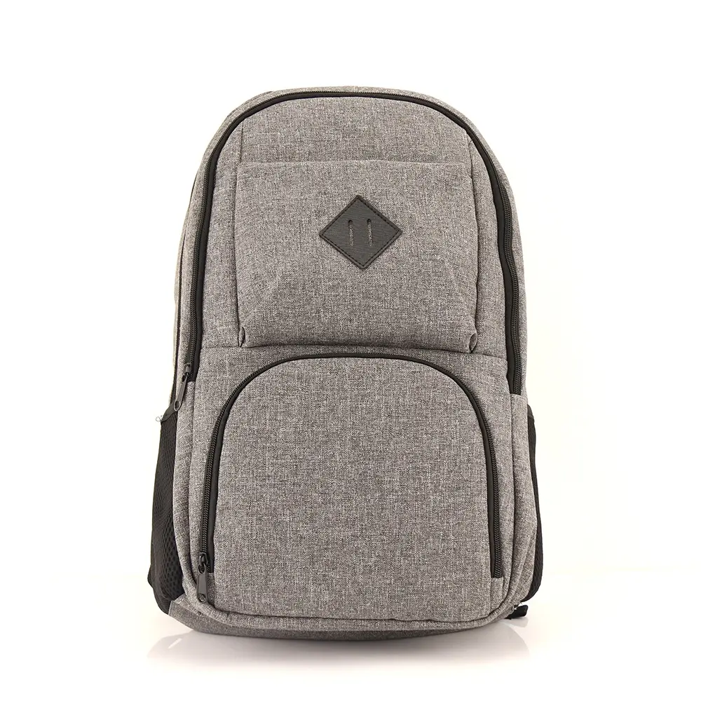 Backpack Andorra GFY-9817 Grijs-Zwart – 17,0 inch, productfoto 1