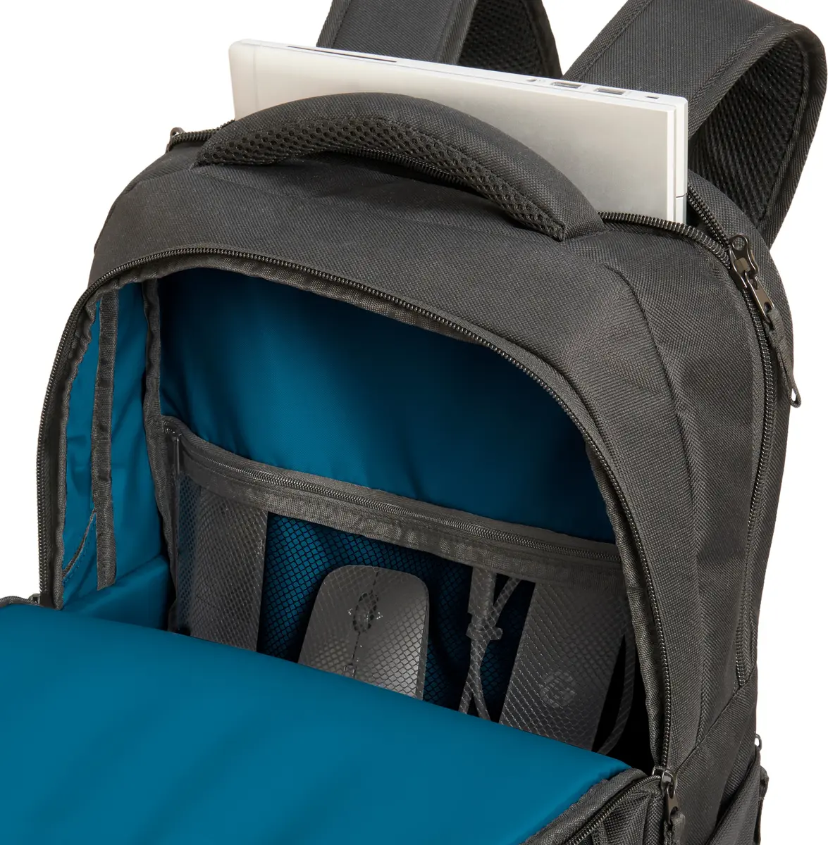 HP Professional Backpack Zwart – 17,3 inch, productfoto 2